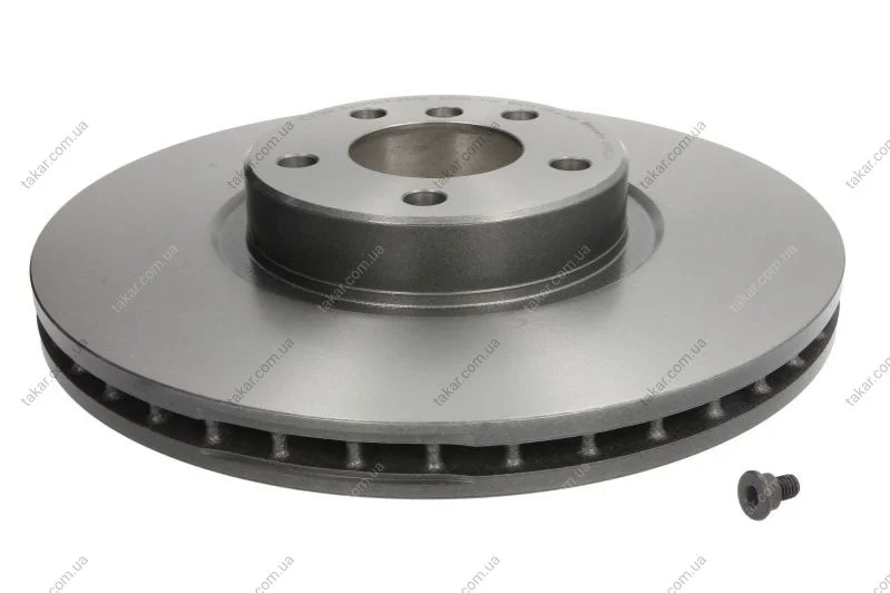 Торзмозной диск двухсторонний на передний мост вентилируемый 5 BREMBO 09.9922.11 (фото 1)