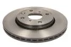 Гальмівний диск двосторонній на передній міст вентильований 4 BREMBO 09.9928.11 (фото 1)