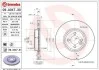 Гальмівний диск двосторонній на передній міст вентильований 4 BREMBO 09.A047.31 (фото 1)