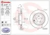 Торзмозной диск двухсторонний на задний мост вентилируемый 5 BREMBO 09.A197.11 (фото 1)