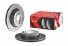 Гальмівний диск двосторонній на задній міст вентильований 5 BREMBO 09.A270.1X (фото 2)