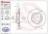 Торзмозной диск двухсторонний на передний мост вентилируемый 5 BREMBO 09.A296.11 (фото 1)