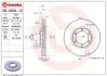 Торзмозной диск двухсторонний на передний мост вентилируемый 6 BREMBO 09.A304.10 (фото 1)