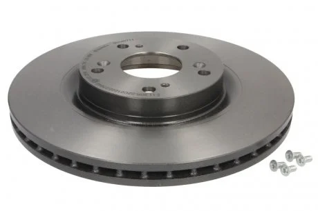 Гальмівний диск двосторонній на передній міст вентильований 5 BREMBO 09.A407.11
