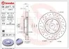 Торзмозной диск двухсторонний на передний мост вентилируемый 5 BREMBO 09.A417.1X (фото 1)