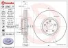 Гальмівний диск двосторонній на передній міст вентильований 5 BREMBO 09.A542.11 (фото 1)