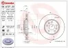 Гальмівний диск двосторонній на передній міст вентильований 5 BREMBO 09.A727.21 (фото 1)