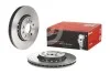 Гальмівний диск двосторонній на передній міст вентильований 5 BREMBO 09.A727.21 (фото 2)