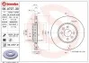 Торзмозной диск двухсторонний на передний мост вентилируемый 4 BREMBO 09.A727.31 (фото 1)