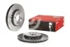 Торзмозной диск двухсторонний на передний мост вентилируемый 4 BREMBO 09.A727.31 (фото 2)