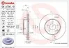 Торзмозной диск двухсторонний на передний мост вентилируемый 5 BREMBO 09.A736.11 (фото 1)