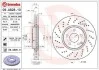 Гальмівний диск двосторонній на передній міст вентильований 5 BREMBO 09.A828.11 (фото 1)