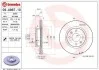Гальмівний диск двосторонній на передній міст вентильований 4 BREMBO 09.A867.10 (фото 1)