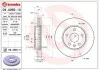 Гальмівний диск двосторонній на передній міст вентильований 5 BREMBO 09.A969.11 (фото 1)