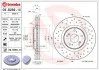 Торзмозной диск двухсторонний на передний мост вентилируемый 5 BREMBO 09.B269.1X (фото 1)