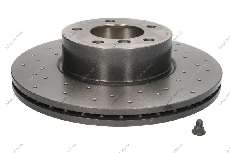 Гальмівний диск двосторонній на передній міст вентильований 5 BREMBO 09.B337.2X (фото 1)
