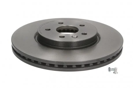 Гальмівний диск двосторонній на передній міст вентильований 5 BREMBO 09.B356.21