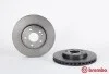 Торзмозной диск двухсторонний на передний мост вентилируемый 5 BREMBO 09.B436.41 (фото 2)