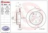 Гальмівний диск двосторонній на задній міст вентильований 6 BREMBO 09.B591.10 (фото 1)