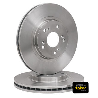 Торзмозной диск двухсторонний на передний мост вентилируемый 5 BREMBO 09.B621.10