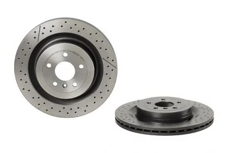 Торзмозной диск двухсторонний на задний мост вентилируемый 5 BREMBO 09.B710.11