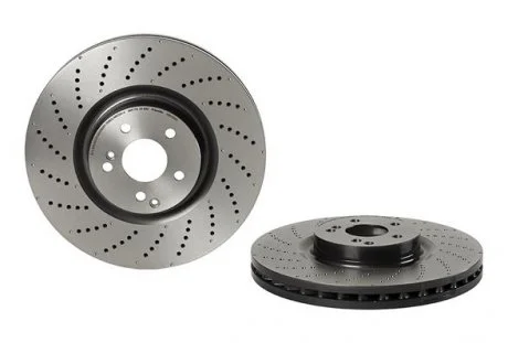 Торзмозной диск двухсторонний на передний мост вентилируемый 5 BREMBO 09.B769.51