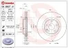 Торзмозной диск двухсторонний на передний мост вентилируемый 5 BREMBO 09.B807.41 (фото 1)