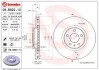 Гальмівний диск двосторонній на передній міст вентильований 5 BREMBO 09.B822.11 (фото 1)