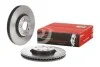 Гальмівний диск двосторонній на передній міст вентильований 5 BREMBO 09.B972.11 (фото 2)