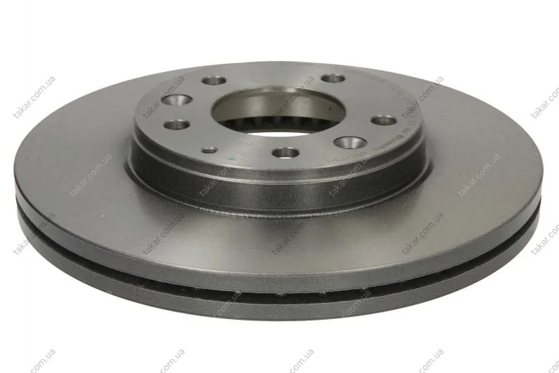 Торзмозной диск двухсторонний на передний мост вентилируемый 5 BREMBO 09.C179.11 (фото 1)