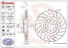 Торзмозной диск двухсторонний на передний мост вентилируемый 9 BREMBO 09.C306.1X (фото 1)