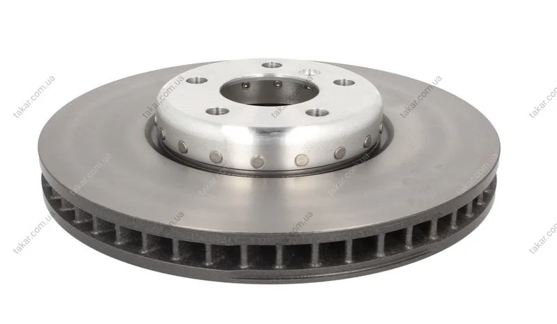 Торзмозной диск слева на передний мост вентилируемый 5 BREMBO 09.C405.13 (фото 1)
