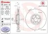 Торзмозной диск слева на передний мост вентилируемый 5 BREMBO 09.C412.13 (фото 1)