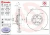 Торзмозной диск двухсторонний на передний мост вентилируемый 5 BREMBO 09.C413.13 (фото 1)