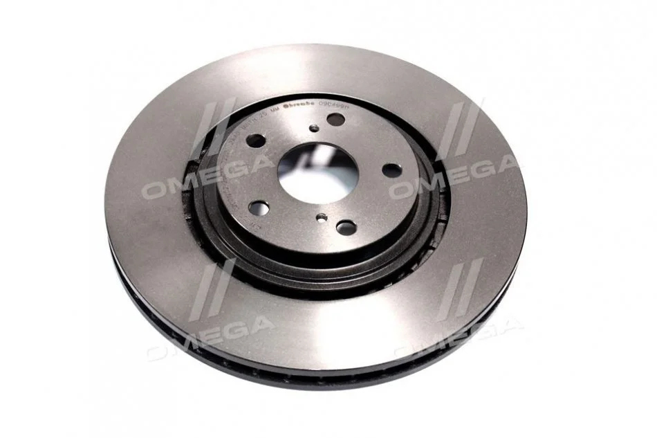 Торзмозной диск двухсторонний на передний мост вентилируемый 5 BREMBO 09.C499.11 (фото 1)