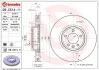 Торзмозной диск двухсторонний на передний мост вентилируемый 5 BREMBO 09.C514.11 (фото 1)