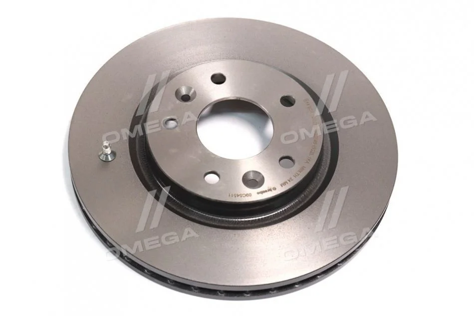Гальмівний диск двосторонній на передній міст вентильований 5 BREMBO 09.C545.11 (фото 1)
