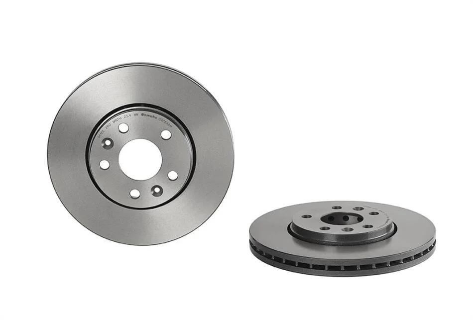 Торзмозной диск двухсторонний на передний мост вентилируемый 5 BREMBO 09.C646.11 (фото 1)