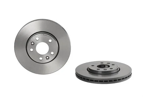 Торзмозной диск двухсторонний на передний мост вентилируемый 5 BREMBO 09.C646.11