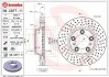 Торзмозной диск двухсторонний на передний мост вентилируемый 5 BREMBO 09.C877.11 (фото 1)