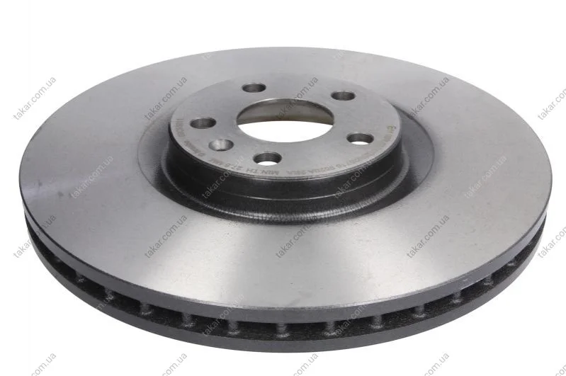 Торзмозной диск двухсторонний на передний мост вентилируемый 5 BREMBO 09.C936.11 (фото 1)