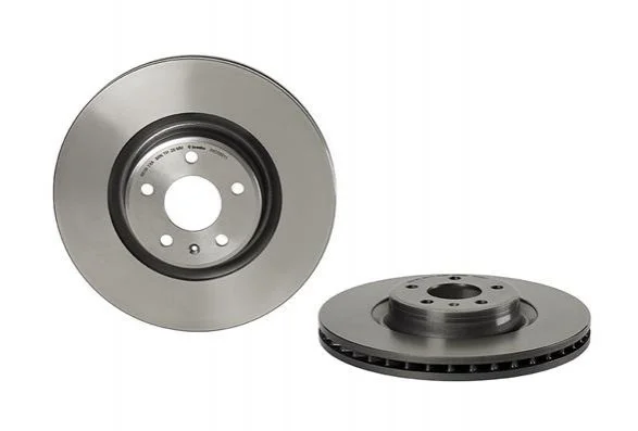 Торзмозной диск двухсторонний на передний мост вентилируемый 5 BREMBO 09.D059.11 (фото 1)