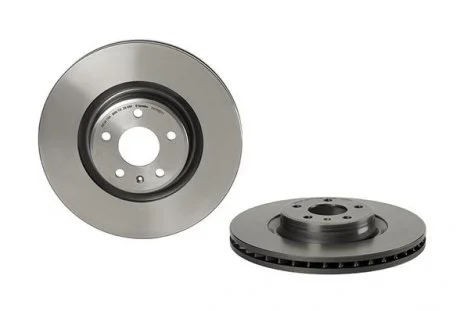 Торзмозной диск двухсторонний на передний мост вентилируемый 5 BREMBO 09.D059.11