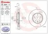 Гальмівний диск двосторонній на передній міст вентильований 5 BREMBO 09.D391.11 (фото 1)