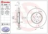 Торзмозной диск двухсторонний на передний мост вентилируемый 5 BREMBO 09.D392.11 (фото 1)