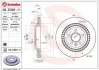Торзмозной диск двухсторонний на задний мост вентилируемый 5 BREMBO 09.D393.11 (фото 1)
