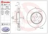 Гальмівний диск двосторонній на передній міст вентильований 5 BREMBO 09.D417.11 (фото 1)