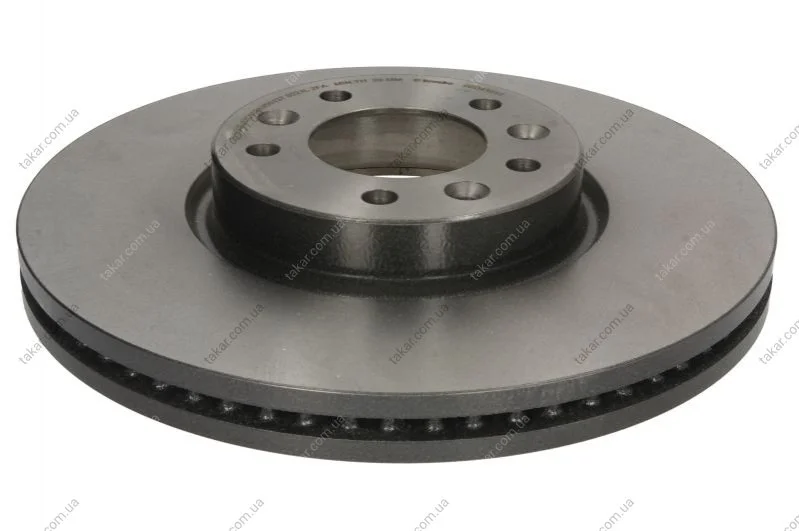 Гальмівний диск двосторонній на передній міст вентильований 5 BREMBO 09.D419.11 (фото 1)