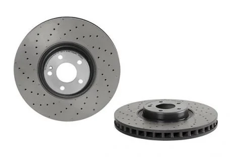 Торзмозной диск двухсторонний на передний мост вентилируемый 5 BREMBO 09.D524.13