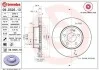 Гальмівний диск двосторонній на передній міст вентильований 5 BREMBO 09.D525.13 (фото 1)
